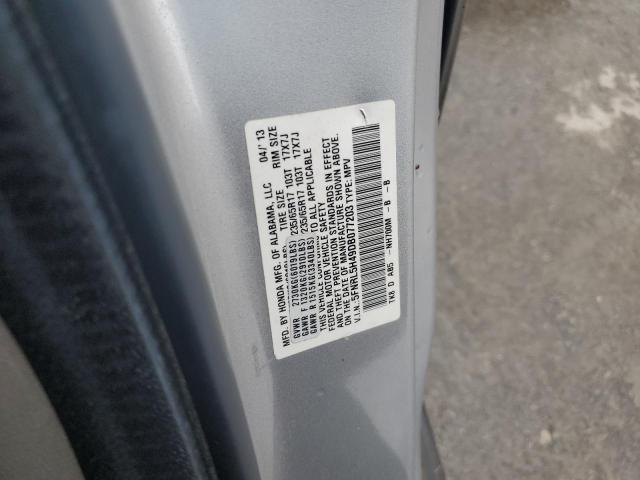 5FNRL5H49DB077203 - 2013 HONDA ODYSSEY EX 灰色 照片 13