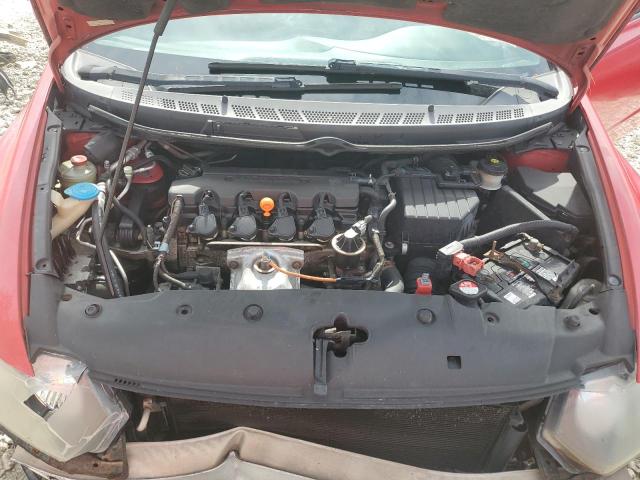 2HGFG12929H537809 - 2009 HONDA CIVIC EXL წითელი ფოტო 11