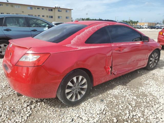 2HGFG12929H537809 - 2009 HONDA CIVIC EXL წითელი ფოტო 3