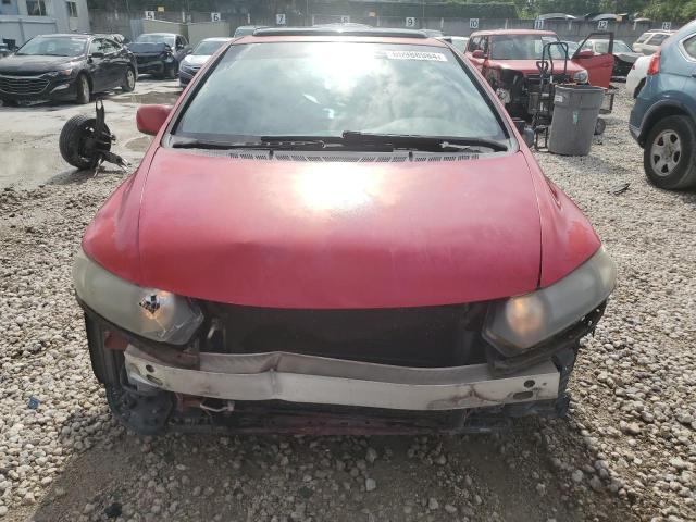 2HGFG12929H537809 - 2009 HONDA CIVIC EXL წითელი ფოტო 5