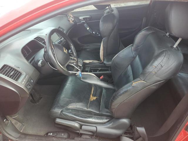 2HGFG12929H537809 - 2009 HONDA CIVIC EXL წითელი ფოტო 7