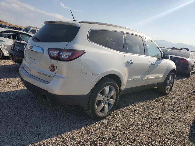 1GNKVJKD5FJ334454 - 2015 CHEVROLET TRAVERSE LTZ WHITE photo 3