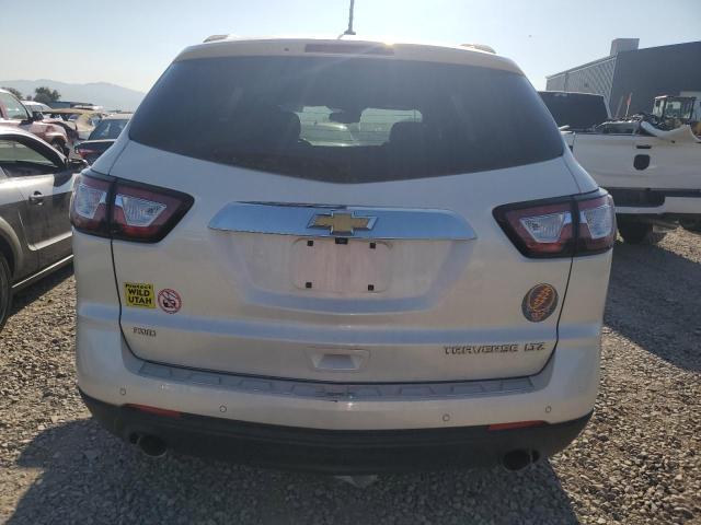 1GNKVJKD5FJ334454 - 2015 CHEVROLET TRAVERSE LTZ WHITE photo 6