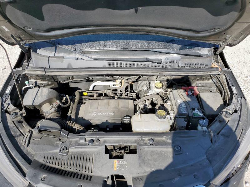 KL4CJASB0JB596080 - 2018 BUICK ENCORE PREFERRED შავი ფოტო 11