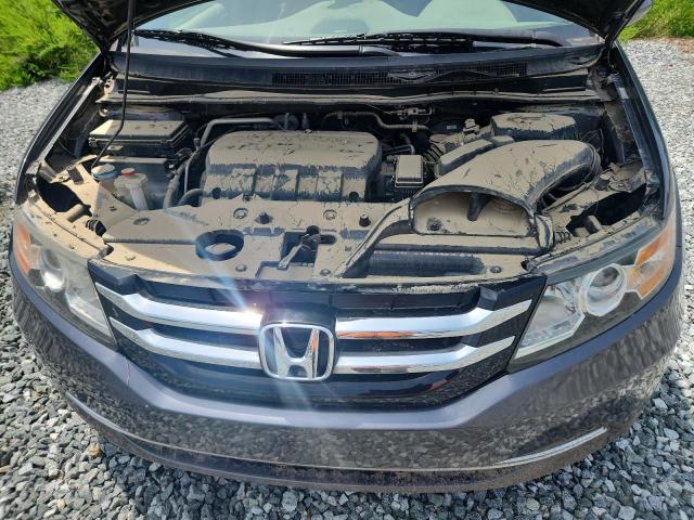 5FNRL5H63EB124096 - 2014 HONDA ODYSSEY EXL ნაცრისფერი ფოტო 12