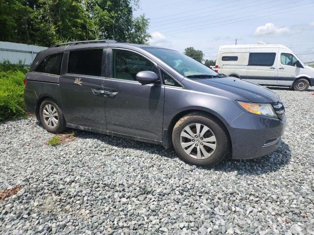 5FNRL5H63EB124096 - 2014 HONDA ODYSSEY EXL ნაცრისფერი ფოტო 4