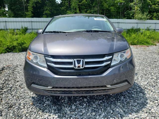 5FNRL5H63EB124096 - 2014 HONDA ODYSSEY EXL ნაცრისფერი ფოტო 5
