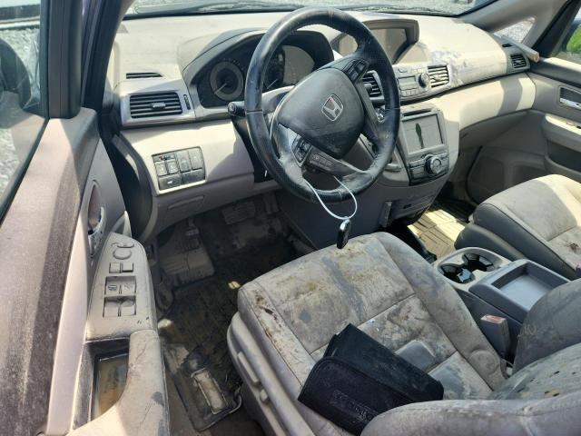 5FNRL5H63EB124096 - 2014 HONDA ODYSSEY EXL ნაცრისფერი ფოტო 8