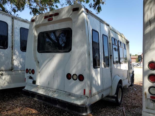 1FDEE35L89DA32899 - 2009 FORD ECONOLINE E350 SUPER DUTY CUTAWAY VAN WHITE photo 4