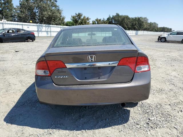 19XFA1F66AE082270 - 2010 HONDA CIVIC LX-S Մոխրագույն լուսանկար 6