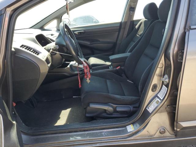 19XFA1F66AE082270 - 2010 HONDA CIVIC LX-S Մոխրագույն լուսանկար 7