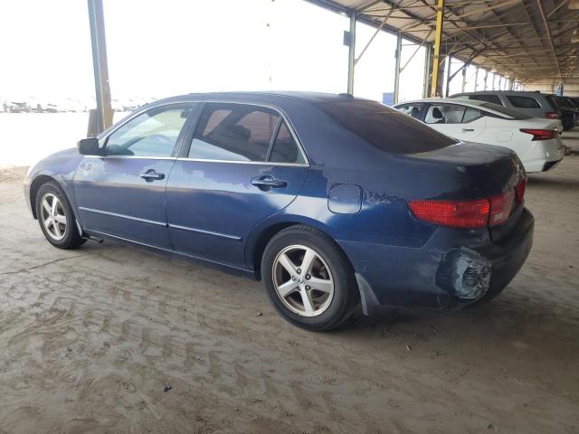 1HGCM56855A088901 - 2005 HONDA ACCORD EX BLUE photo 2