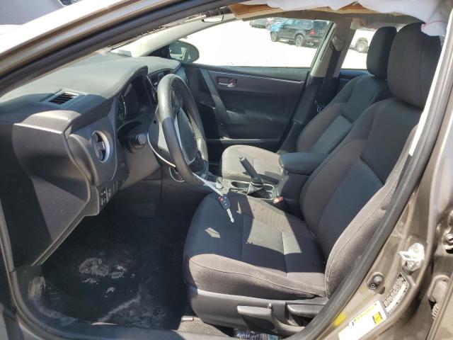 2T1BURHE6JC114724 - 2018 TOYOTA COROLLA L GRAY photo 7