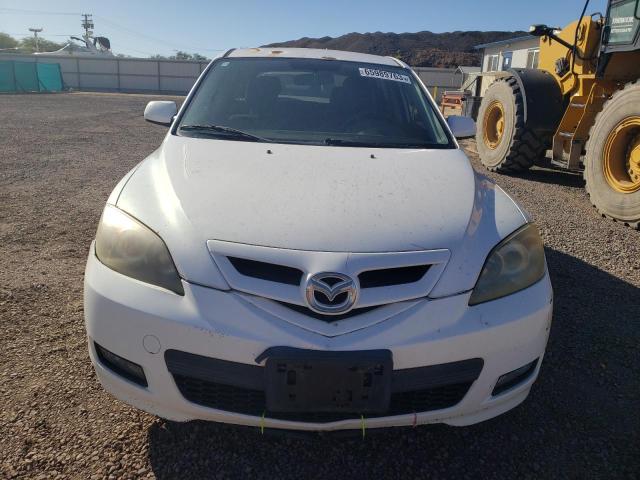 JM1BK343471707017 - 2007 MAZDA 3 HATCHBACK WHITE photo 5