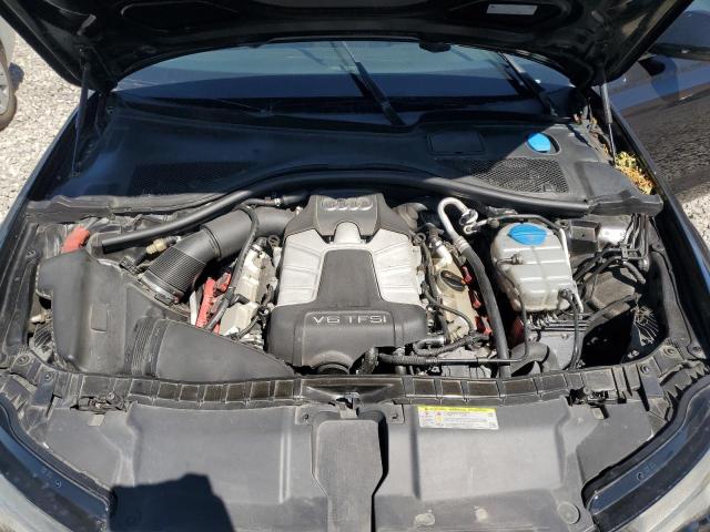 WAUHGAFC5CN172082 - 2012 AUDI A6 PRESTIGE შავი ფოტო 11