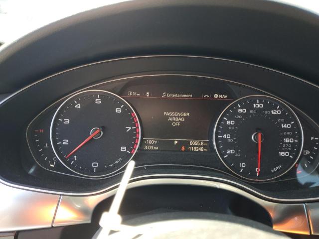 WAUHGAFC5CN172082 - 2012 AUDI A6 PRESTIGE შავი ფოტო 9