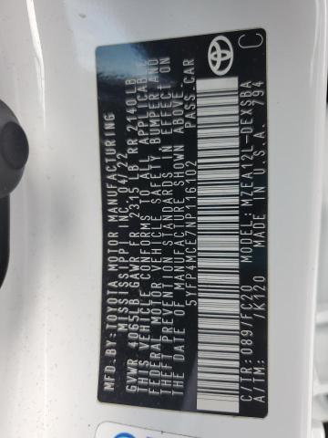 5YFP4MCE7NP116102 - 2022 TOYOTA COROLLA SE 白色 照片 13