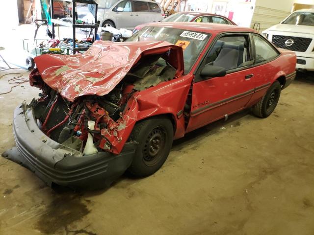 1G1JC1445N7168173 - 1992 CHEVROLET CAVALIER VL RED photo 1