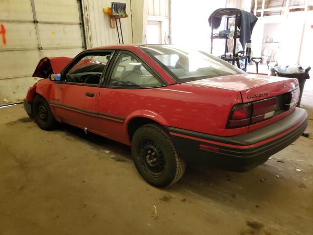 1G1JC1445N7168173 - 1992 CHEVROLET CAVALIER VL RED photo 2