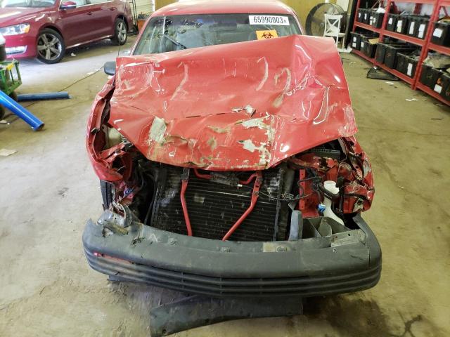 1G1JC1445N7168173 - 1992 CHEVROLET CAVALIER VL RED photo 5