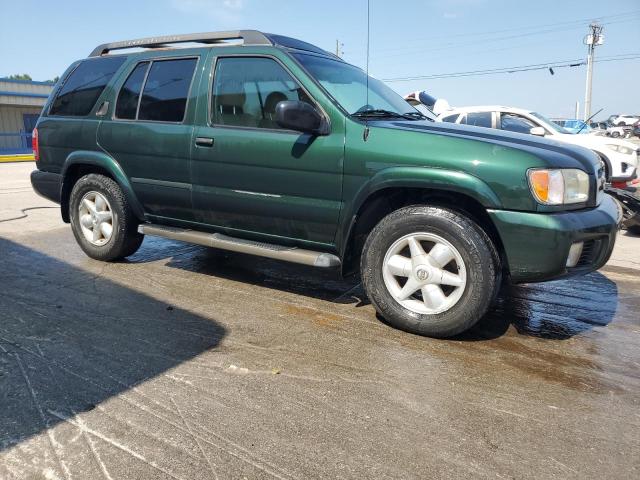 JN8DR09X32W651781 - 2002 NISSAN PATHFINDER LE GREEN photo 4