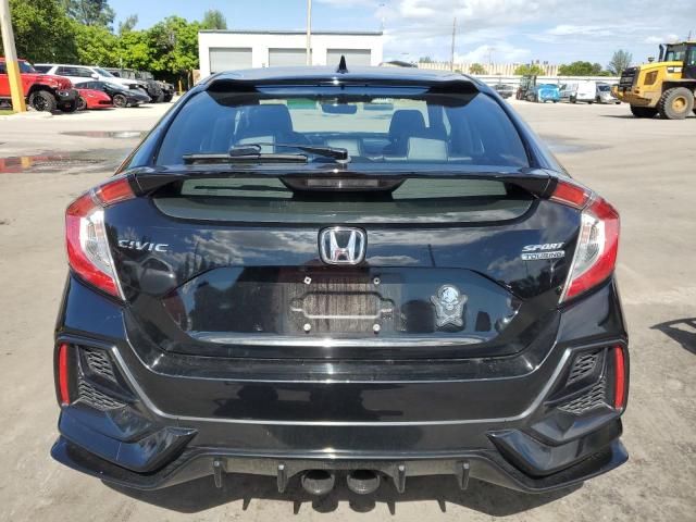 SHHFK7H9XLU414424 - 2020 HONDA CIVIC SPORT TOURING BLACK photo 6