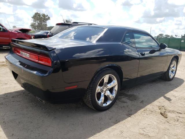 2C3CDYAG8CH127630 - 2012 DODGE CHALLENGER SXT BLACK photo 3