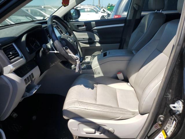 5TDJKRFH4FS182971 - 2015 TOYOTA HIGHLANDER XLE Սև լուսանկար 7