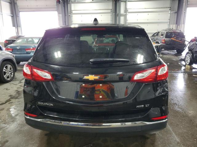 2GNAXSEV0J6277828 - 2018 CHEVROLET EQUINOX LT BLACK photo 6