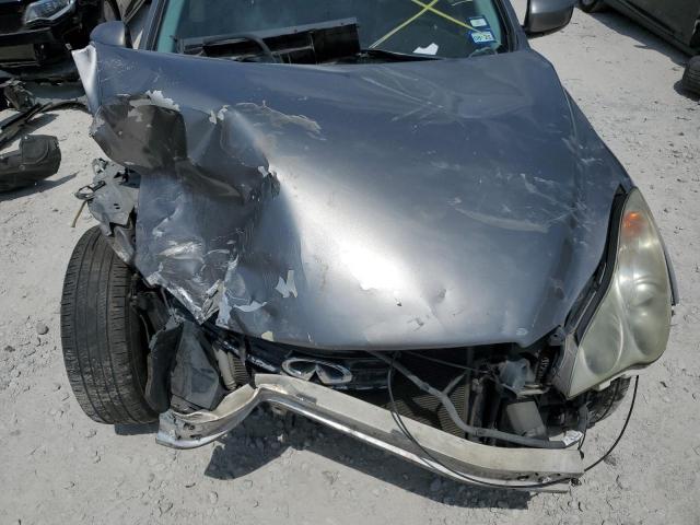 JNKAJ09E58M300927 - 2008 INFINITI EX35 BASE Մոխրագույն լուսանկար 11