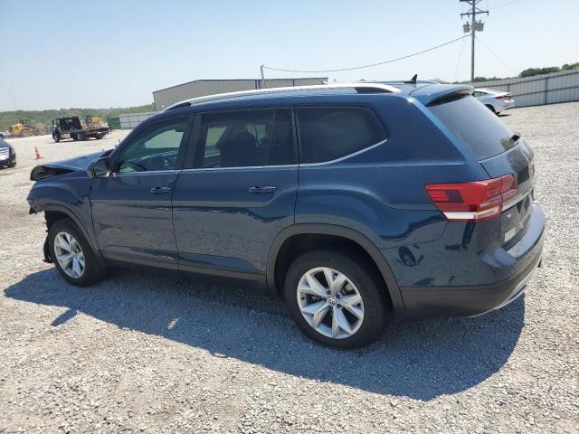 1V2WR2CA3KC511184 - 2019 VOLKSWAGEN ATLAS SE BLUE photo 2