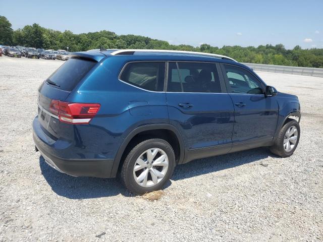1V2WR2CA3KC511184 - 2019 VOLKSWAGEN ATLAS SE BLUE photo 3