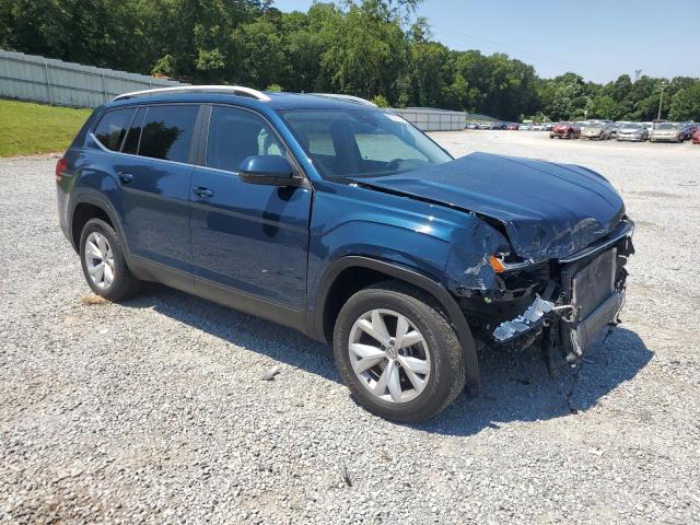 1V2WR2CA3KC511184 - 2019 VOLKSWAGEN ATLAS SE BLUE photo 4