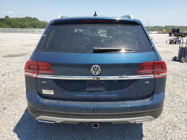 1V2WR2CA3KC511184 - 2019 VOLKSWAGEN ATLAS SE BLUE photo 6