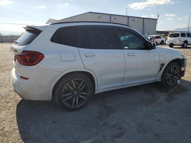 5YMTS0C03L9B65067 - 2020 BMW X3 M COMPETITION WHITE photo 3
