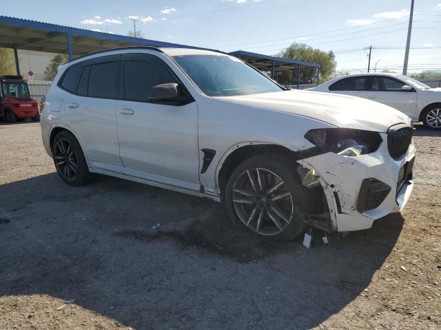 5YMTS0C03L9B65067 - 2020 BMW X3 M COMPETITION WHITE photo 4