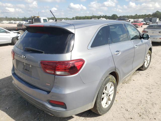 5XYPG4A36LG692175 - 2020 KIA SORENTO L GRAY photo 4