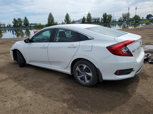 2HGFC2F53KH003684 - 2019 HONDA CIVIC LX WHITE photo 2