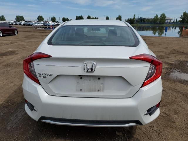 2HGFC2F53KH003684 - 2019 HONDA CIVIC LX WHITE photo 6