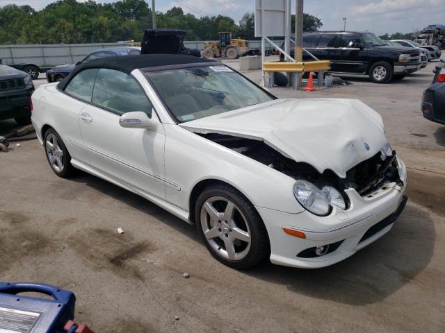 WDBTK72F37F223849 - 2007 MERCEDES-BENZ CLK 550 WHITE photo 4