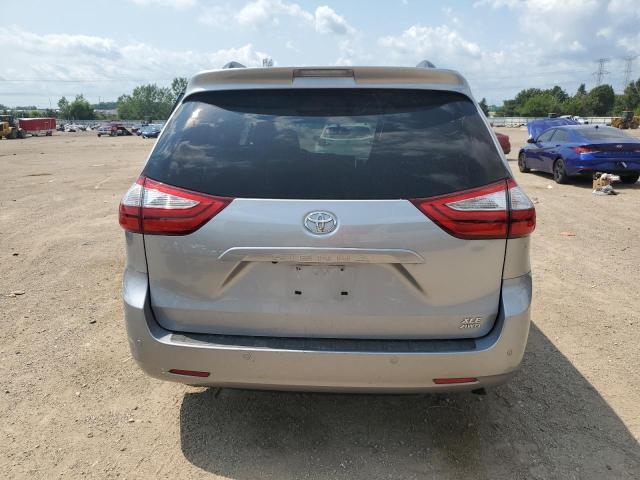 5TDDK3DC0GS144155 - 2016 TOYOTA SIENNA XLE ვერცხლისფერი ფოტო 6