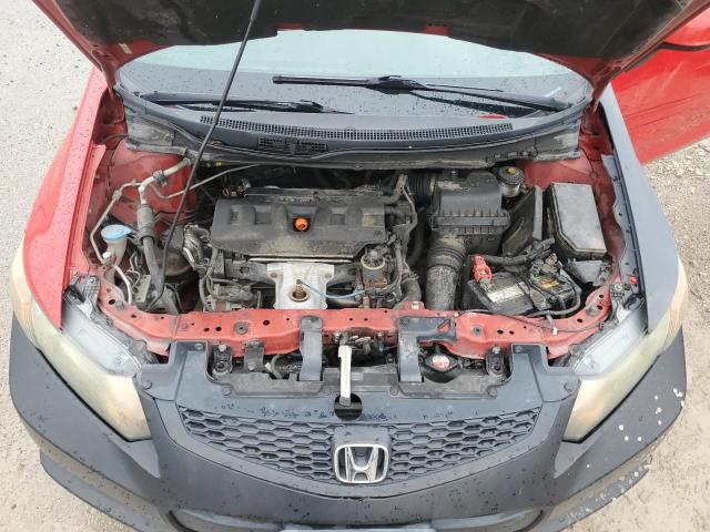 2HGFG3B58CH565730 - 2012 HONDA CIVIC LX წითელი ფოტო 11