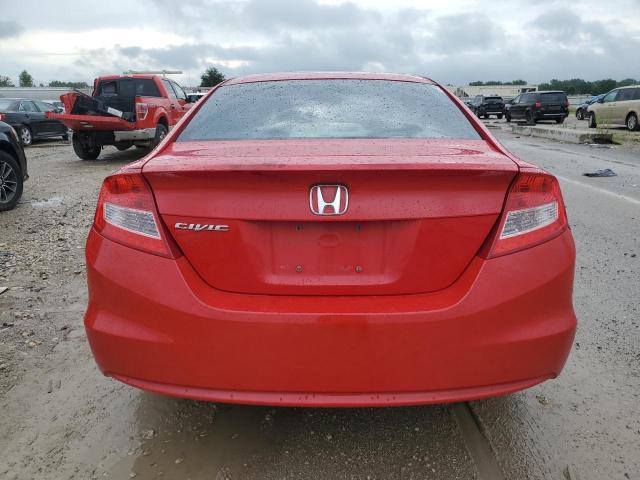 2HGFG3B58CH565730 - 2012 HONDA CIVIC LX წითელი ფოტო 6