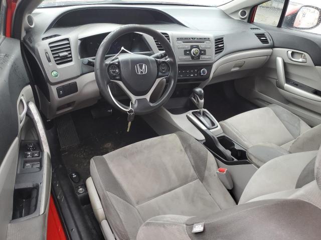 2HGFG3B58CH565730 - 2012 HONDA CIVIC LX წითელი ფოტო 8
