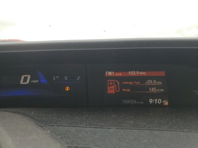 2HGFG3B58CH565730 - 2012 HONDA CIVIC LX წითელი ფოტო 9