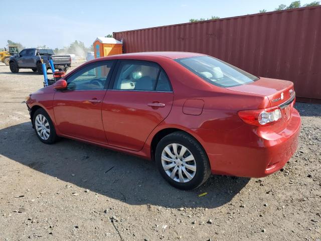 5YFBU4EE0DP132311 - 2013 TOYOTA COROLLA LE BASE RED photo 2