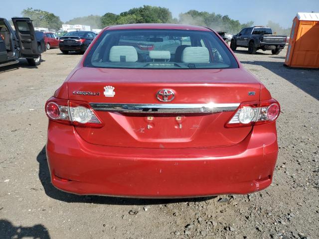 5YFBU4EE0DP132311 - 2013 TOYOTA COROLLA LE BASE RED photo 6