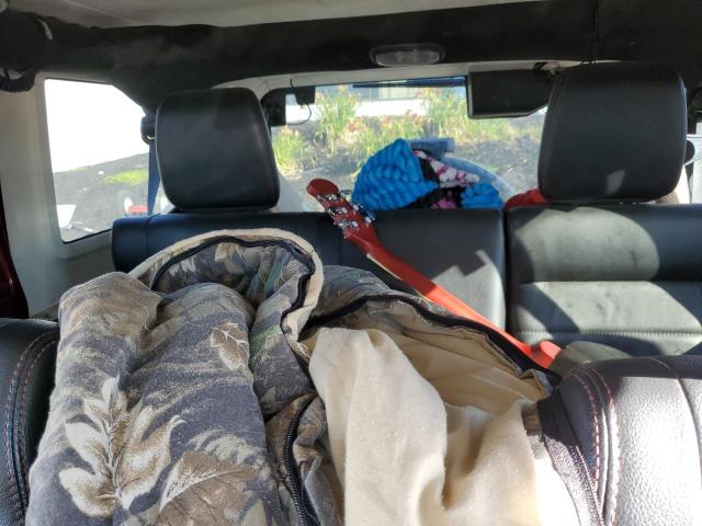 1C4HJWEGXCL258036 - 2012 JEEP WRANGLER U SAHARA Червоний фото 10