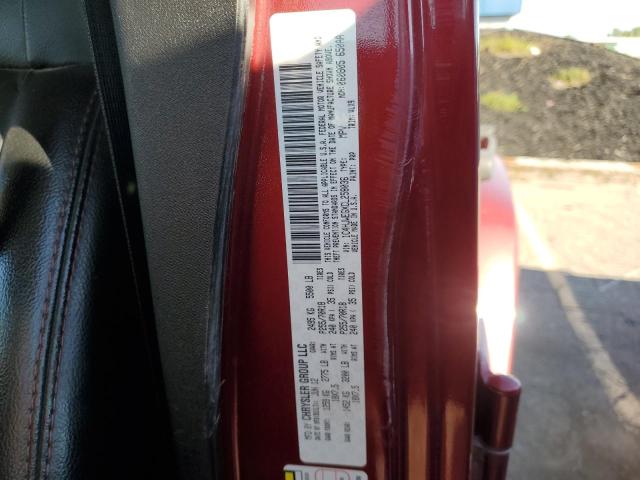 1C4HJWEGXCL258036 - 2012 JEEP WRANGLER U SAHARA Червоний фото 14