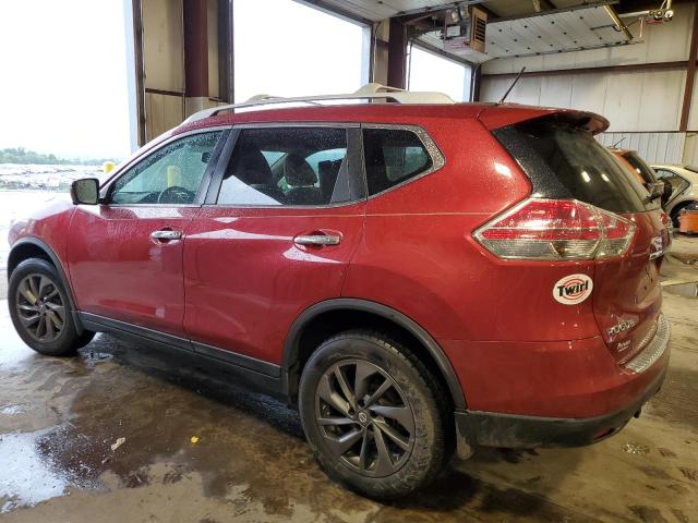 5N1AT2MV9GC764396 - 2016 NISSAN ROGUE S BURGUNDY photo 2